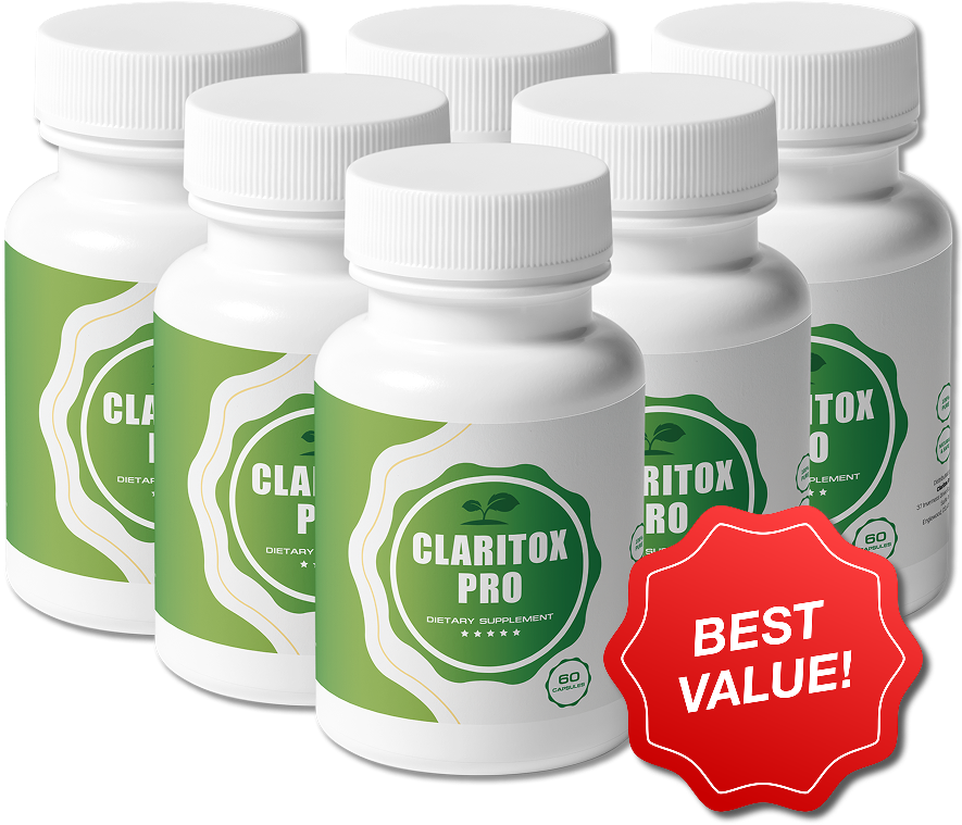 Claritox Pro six bottles