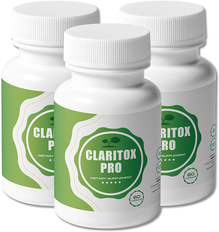Claritox Pro three bottles